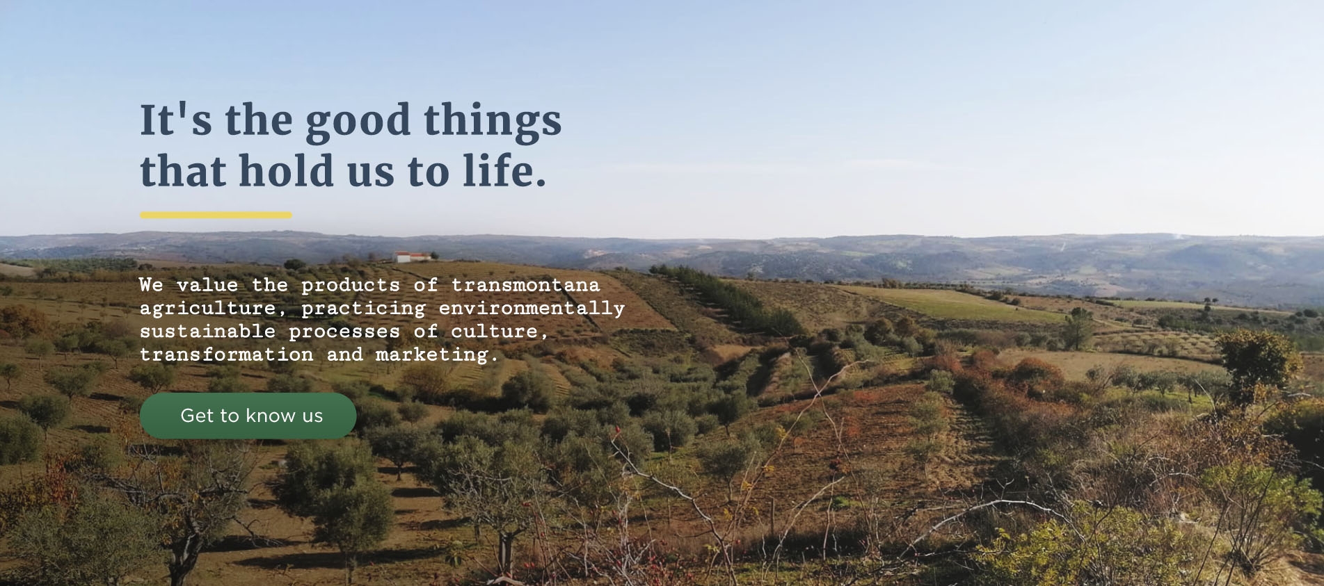 About us - Meirinho Biológico